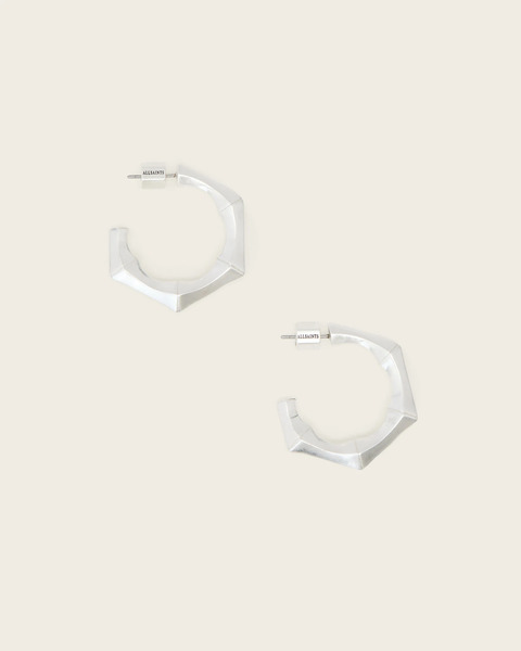  Allsaints Female Clara Small Hoop Earrings, Size: One Size 