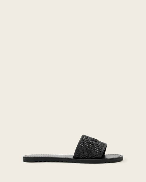  Allsaints Female Hoxton Single Strap Sliders, Size: 3 