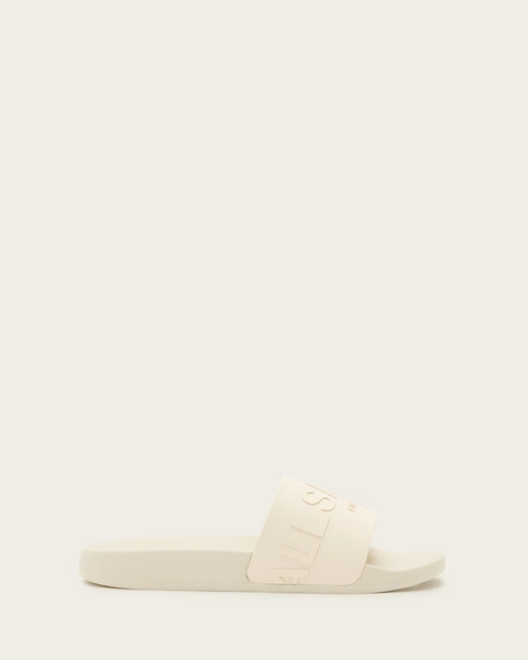  Allsaints Male Biggy Slip On Logo Sliders, Size: 12 