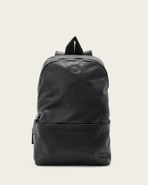  Allsaints Male Finn Leather Backpack, Size: One Size 
