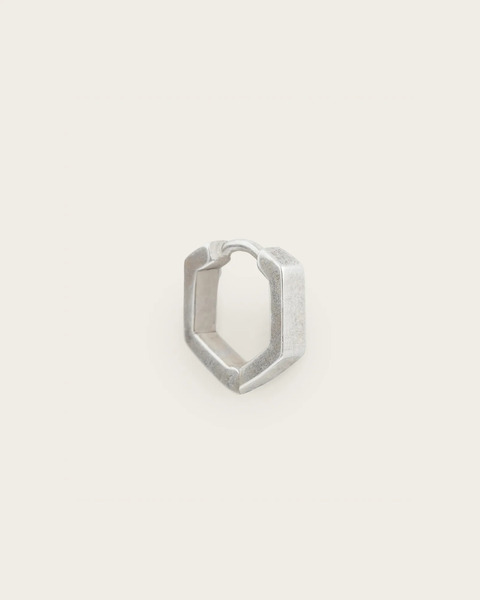  Allsaints Male Hex Hoop Earring, Size: One Size 