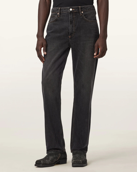  Allsaints Men's Reid Straight Fit Denim Jeans, Size: 28/l30 