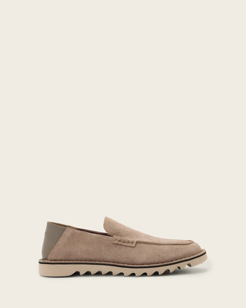  Allsaints Men's Slix Leather Loafers, Size: 7 