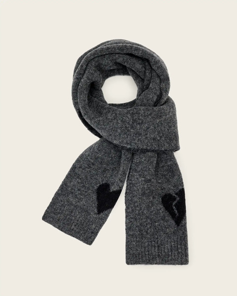  Allsaints Women's Amore Wool Blend Scarf, One Size 