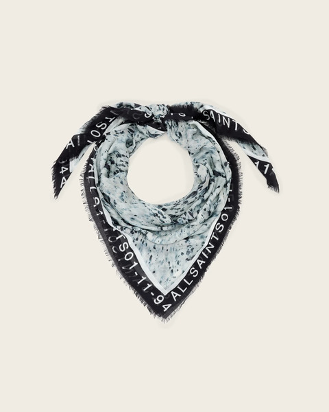  Allsaints Women's Canter Square Scarf, One Size 