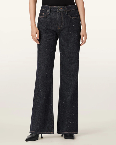  Allsaints Women's Ember Sparkle Embellished Jeans, Size: 25 