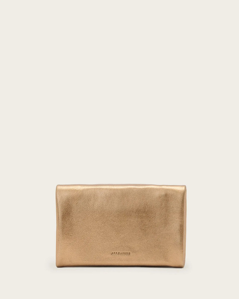  Allsaints Women's Harluna Leather Wallet, One Size 