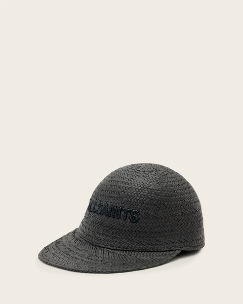  Allsaints Women's Mila Straw Baseball Cap, One Size 