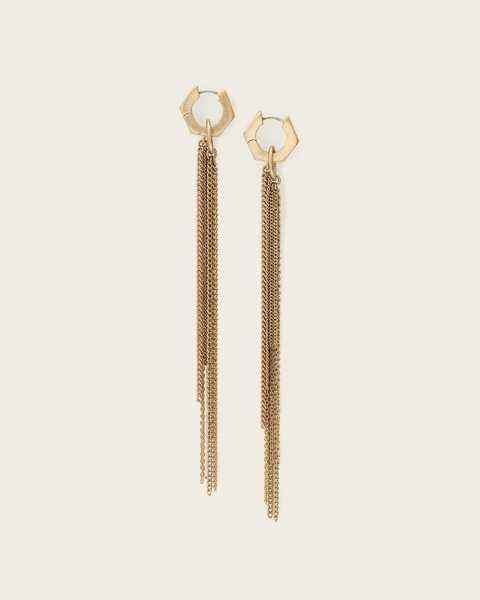  Allsaints Women's Rae Chain Earrings, One Size 