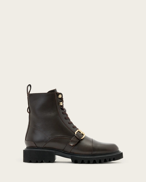  Allsaints Women's Tori Leather Boots, Size: 4 
