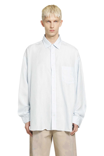  Striped Button-up Shirt 