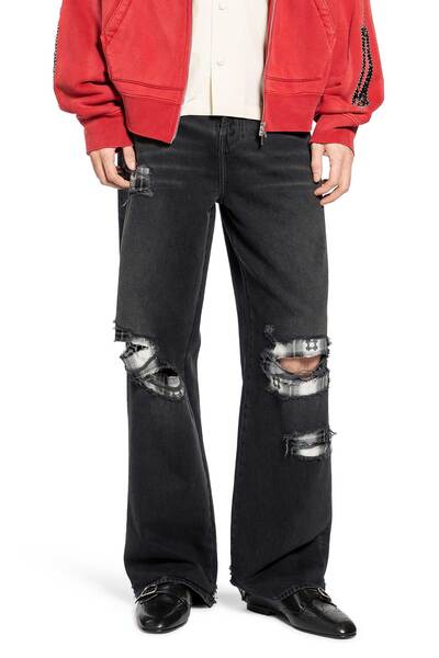  Flannel Repair Baggy Jeans 
