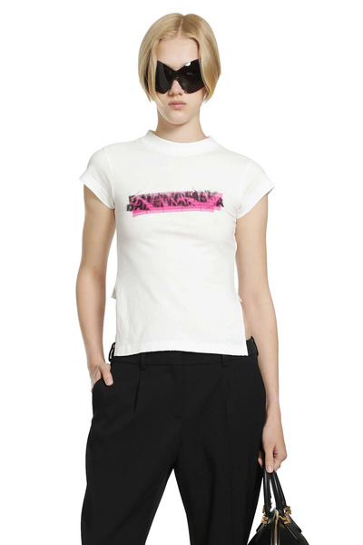  Spray Chopped Back T-shirt 