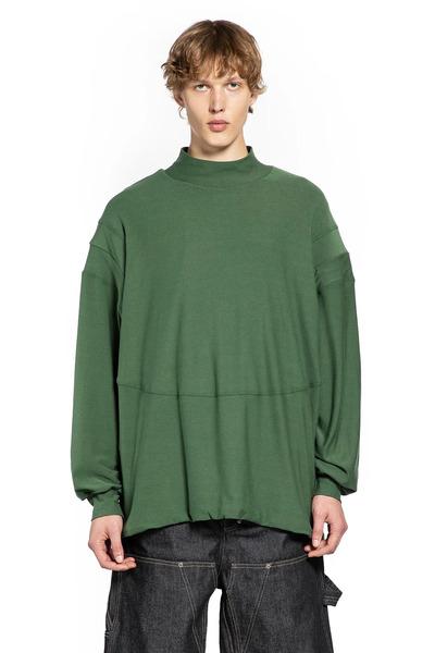  Padded Shoulder Long Sleeve Top 