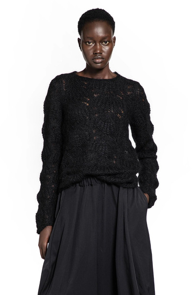 Mohair Wool Knit Sweater 