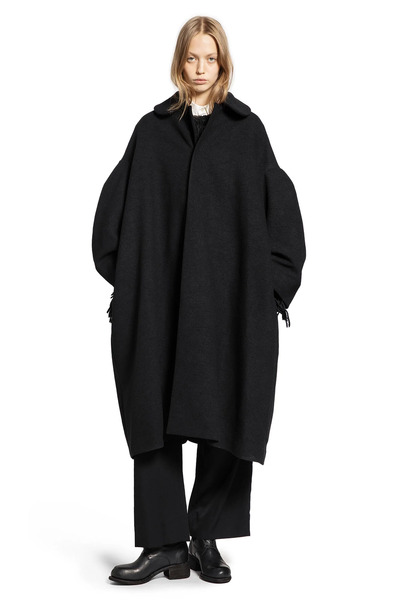  Puffed Sleeve Oversized Coat 