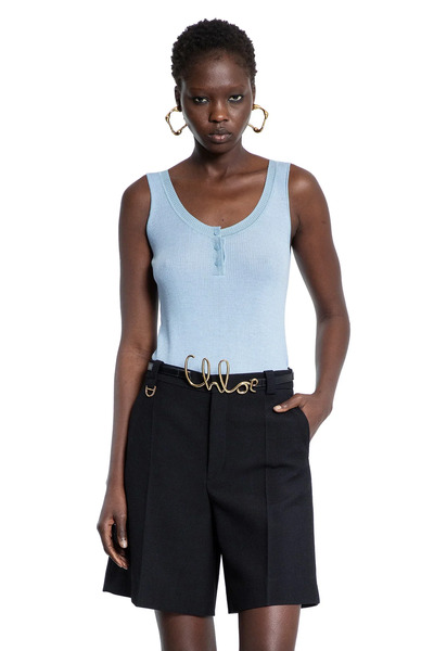  Tank Top In Wool Knit 