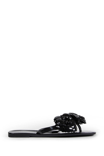  Silicone Flower Flats Sandals 