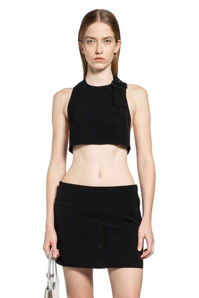  Double Buckle Crepe Bra 