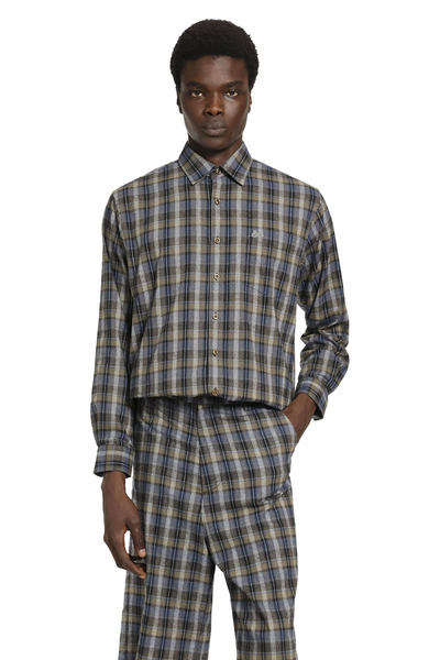  Checked Woven Shirt 