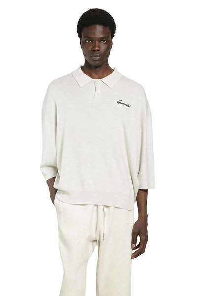  Signature 3/4 Sleeve 90s Knit Polo 