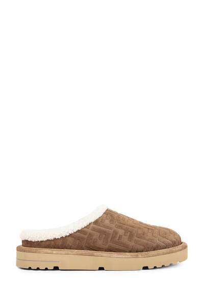  Ff Suede Mules 