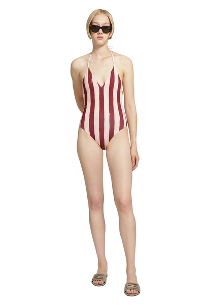  Striped Swimsuit 