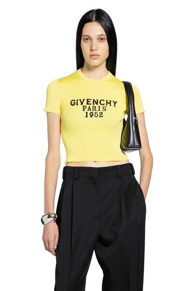  1952 Paris Short Sleeve Crop Top 