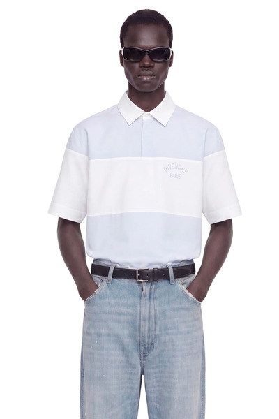  Striped Givenchy Paris Polo Shirt 
