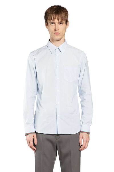  Striped Cotton Shirt With Web 