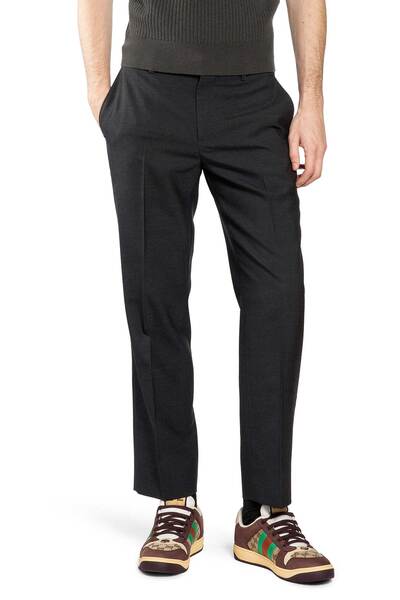  Wool Straight Leg Pants 