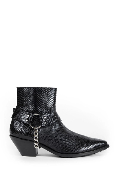  Snake Print Texas Ankle Boots 