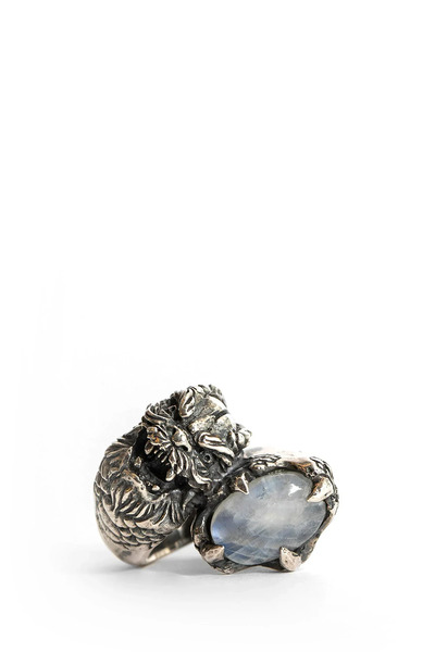  Moonstone Dragon Ring 