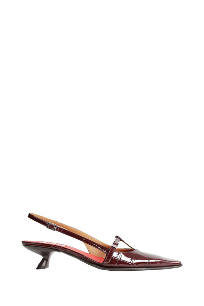  Kitten Heel Slingback Pumps 