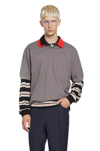  Polo Shirt With Contrast Trims 