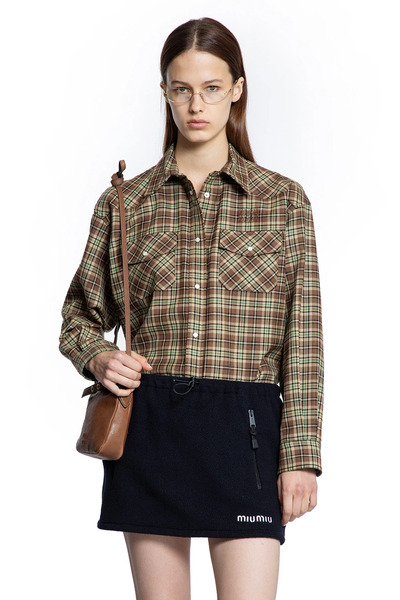  Check Wool Shirt 