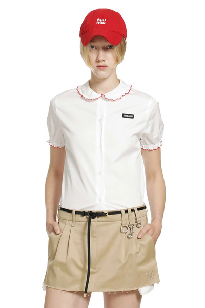  Embroidered Poplin Shirt 