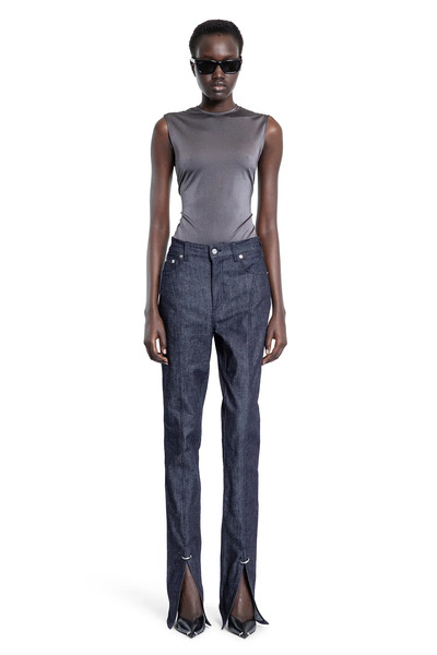  Sleeveless Shoulder Logo Bodysuit 