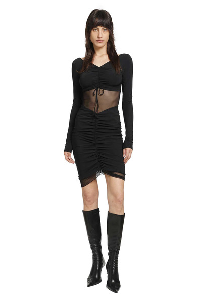  Ruched Ballet Mini Dress 