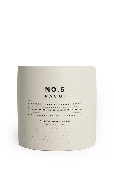  No.5 Pavot Concrete Candle 