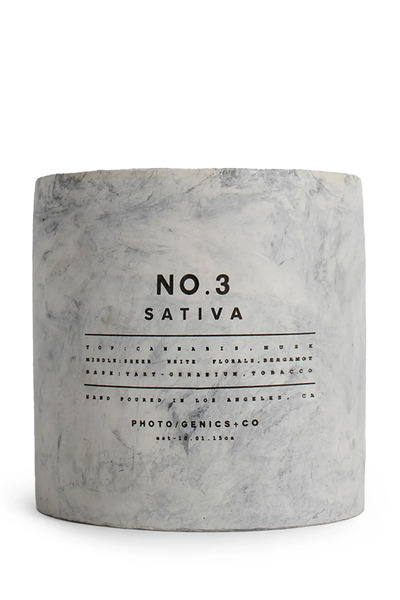  No.3 Sativa Concrete Candle 