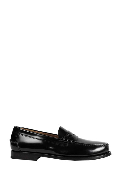  Brushed Leather Loafers 