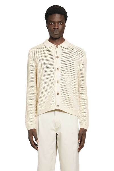  Linen And Cotton Cardigan 