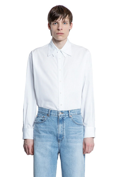  Double Collar Stripe Shirt 