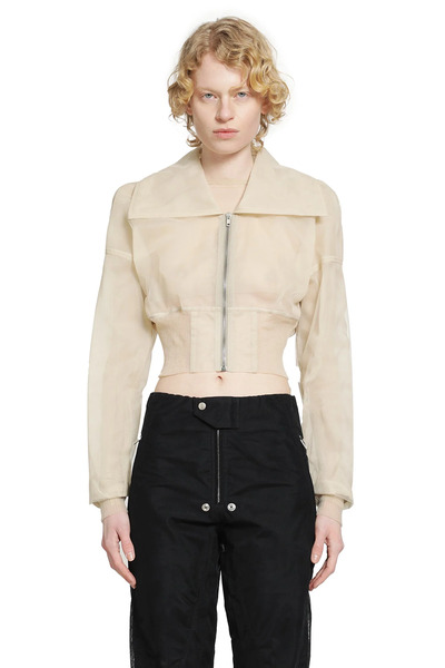  Dracucollar Cropped  Bomber Jacket 