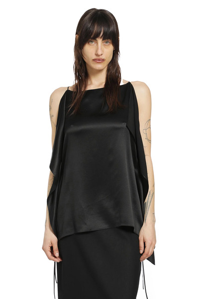  Koray Silk Satin Top 