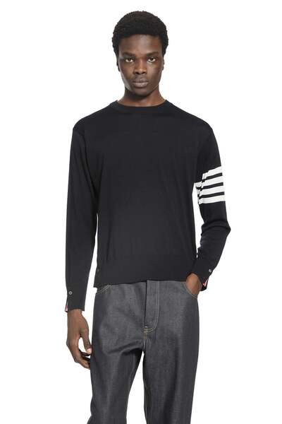  Fine Merino Wool 4-bar Sweater 