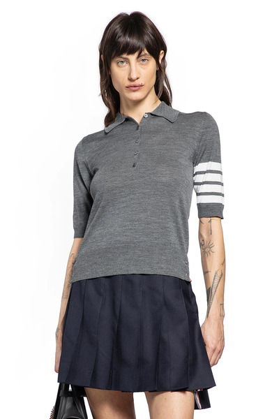  Wool 4-bar Relaxed Polo 