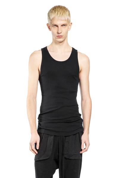  Cotton Linen Rib Tank Top 