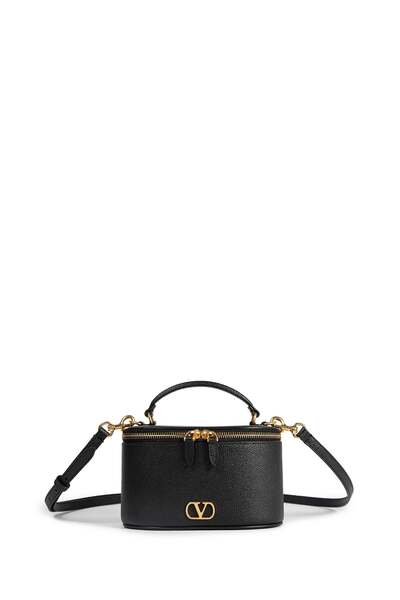  V Logo Mini Vanity Bag 